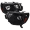Spec-D Tuning 12-15 Toyota Tacoma Retro Style Headlights Black 2LHP-TAC12JM-RS - alternate 1